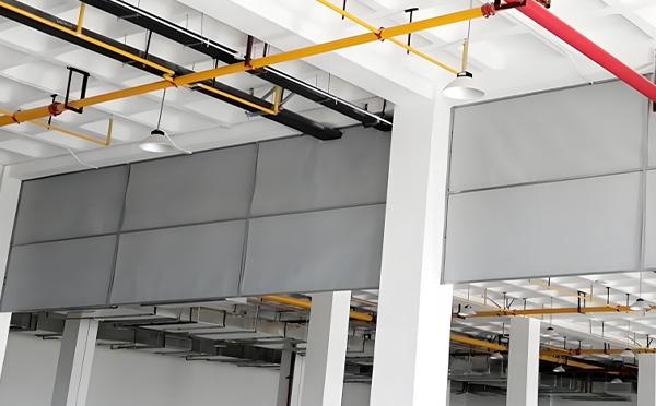 天山防火布挡烟垂壁